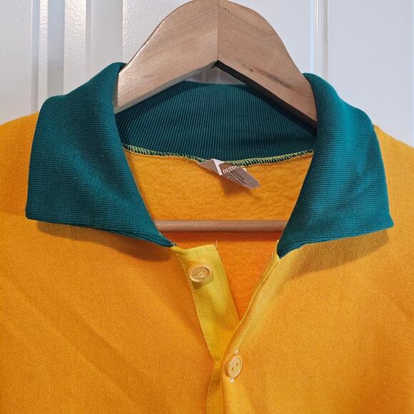 Vintage World Jamboree Mondial Australia Sweater Men XL Green Preppy Boy Scouts - Picture 5 of 8